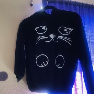 Shirt with a hoodie